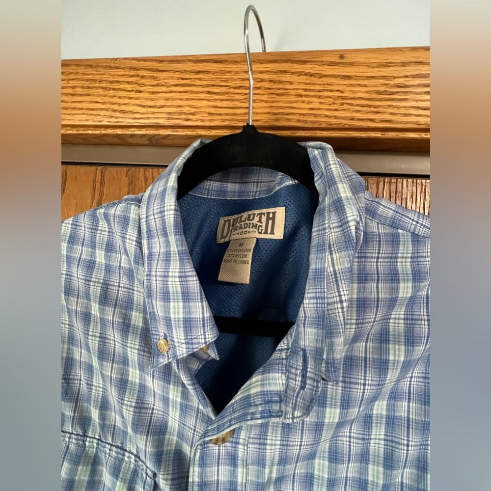 Duluth Trading Moisture Wicking Button Down Shirt